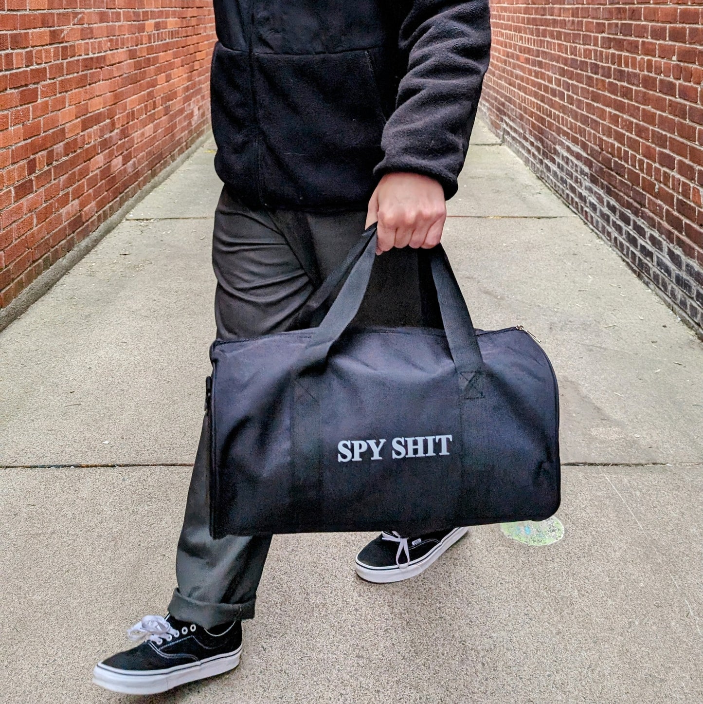 Spy shit small duffle bag