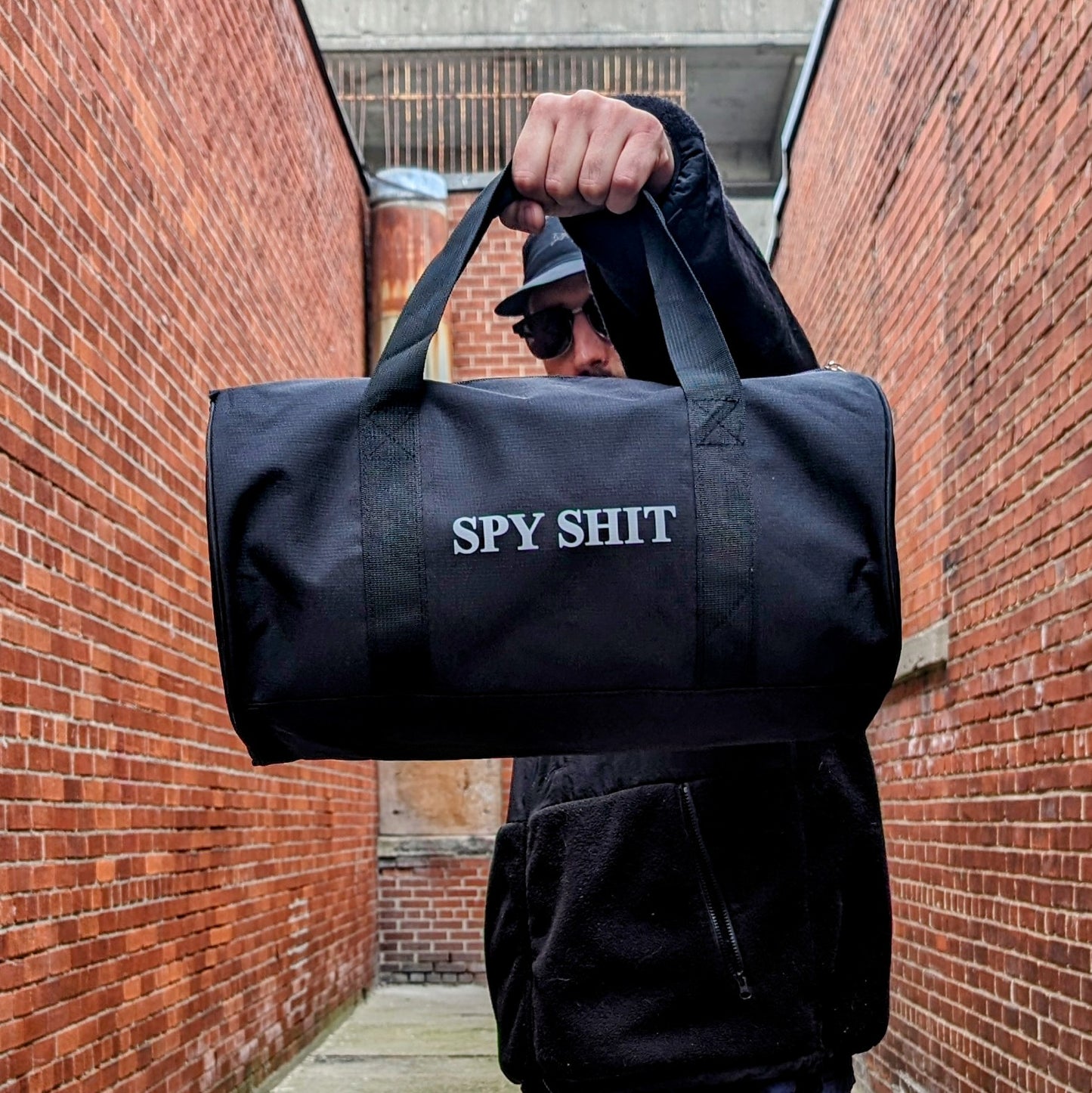 Spy shit small duffle bag