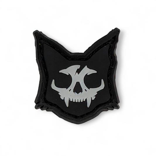 PVC ranger cat skull patch