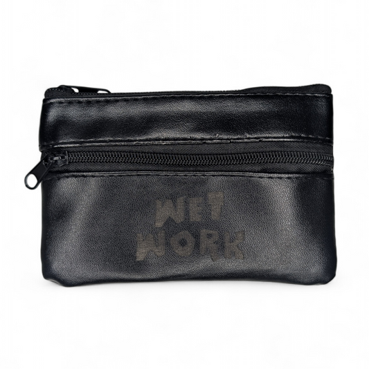 Wetwork PU leather pouch